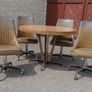 Mid Century Table and 4 Chairs Image 10