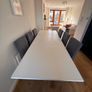 extendable dining table & 6 chairs Image 4