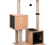 Cat Tree with Sisal Scratching Mat 104 cm