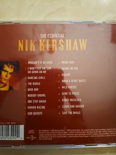 Nik Kershaw CD - The Essential