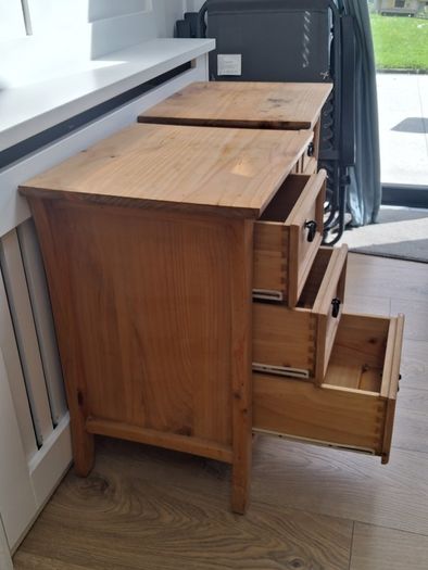 bedside lockers