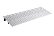 Door Threshold Ramp, 2" Rise, 800 lbs Load Capacity, Door Ramp for Wheelchairs, Aluminum Threshold Ramp for Doorways, Adjustable Modular Threshold Ramp for Wheelchairs, Scooters, Power Chairs