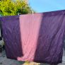 Purple eyelet curtains Image 4