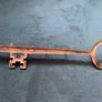 Large brass key hooks Image 2