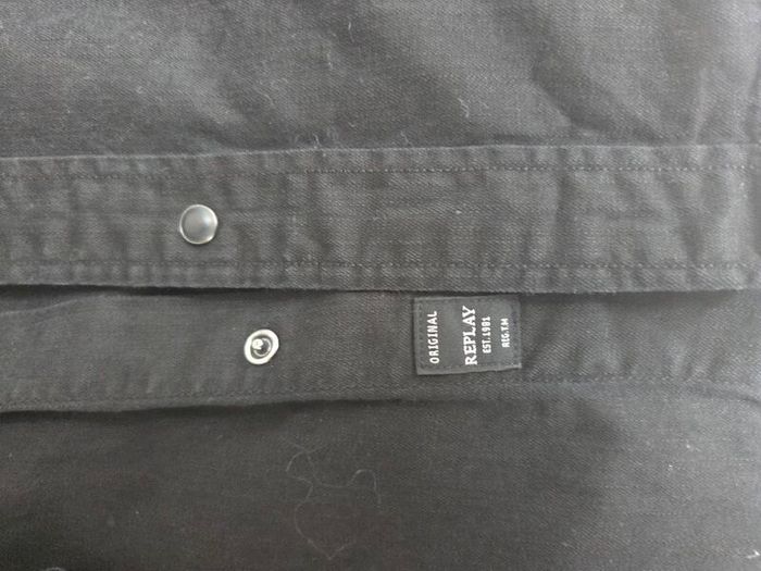 Mens Replay denim shirt