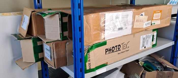 Epson stylus pro 9890 & ink cartridges, paper roll