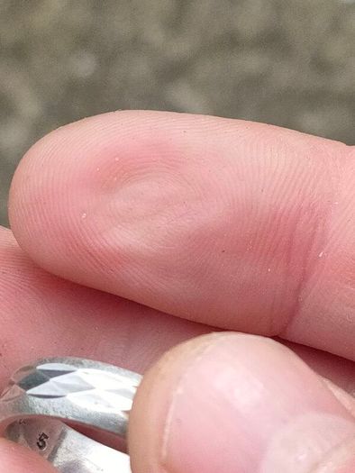 Mid Century Sterling Silver wedding Ring