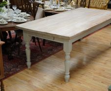 Vintage Pine Farmhouse Refectory Table