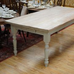 Vintage Pine Farmhouse Refectory Table