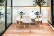 Nordic Dining Set 4 chairs white . Perfect Gift