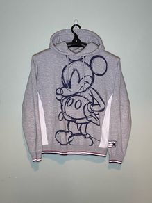 Disney Store Mickey Mouse Pullover Hoodie Mens Size Small