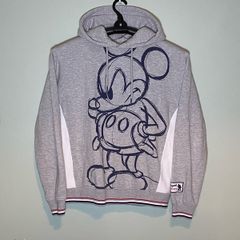 Disney Store Mickey Mouse Pullover Hoodie Mens Size Small