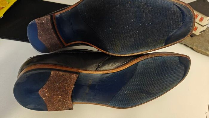 Designer Paul Smith Black Leather Oxford Men's Shoes