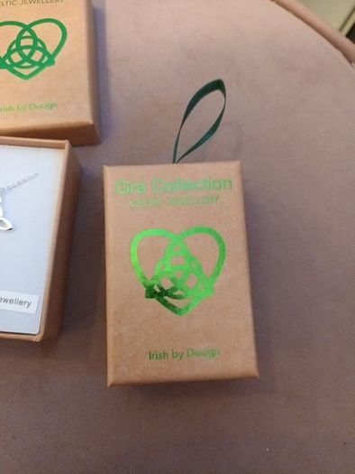 Silver earrings Gra (love ) celtic collection