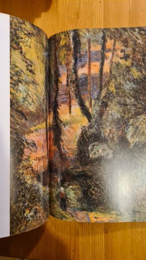 Monet Renoir. And The Impressionist Landscape Exhibition Guide. First edition In Very Good Condition. Large Volume Book.