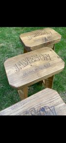 Indoor or outdoor Bar Stools Pressure Treated Timber