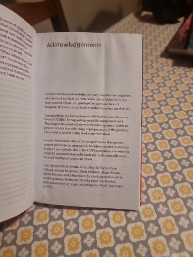 Robotics: A Very Short Introduction