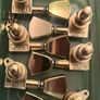 Electric acoustic Tuners Machine heads gold 3 Left x 3 Right A-Side Set Ibanez Gibson esp electric Guitar parts accessories Image 3