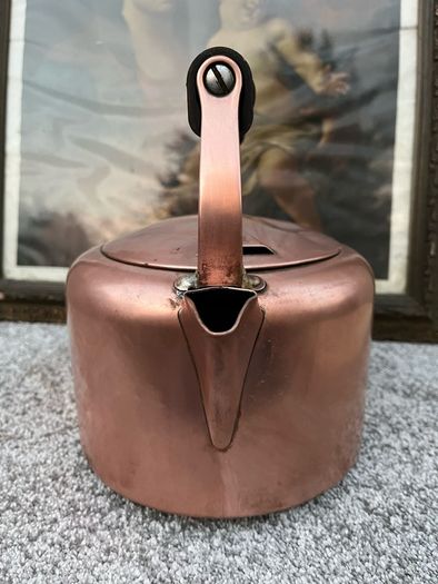 vintage copper kettle