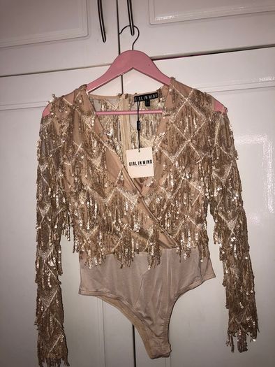 Girl in mind bodysuit
