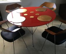6 off Robin Day 675 Dining Chairs