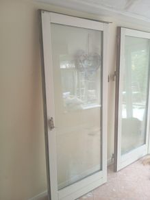 A set of  interior Glass doors