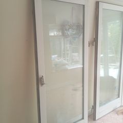 A set of  interior Glass doors