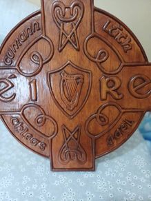 Collectible Vintage Mahogany GAA Plaque