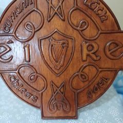 Collectible Vintage Mahogany GAA Plaque