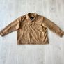 Mens 4XL Brown Corduroy Lined Trucker Jacket Image 5