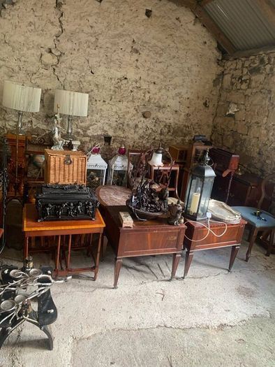 Job lot of antiques
