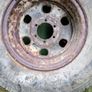 toyota hilux /landcruiser old 16" rim x 2 with only 1 bad tyre on.. Image 5
