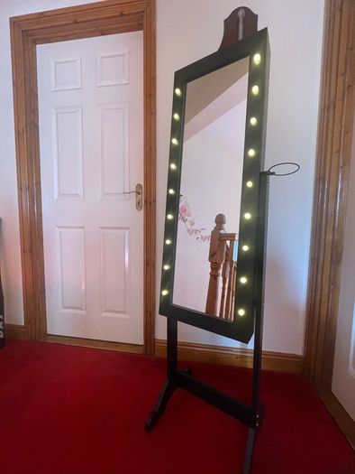 Standing Mirror with LED