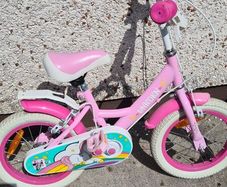 kids 14" unicorn verve bike