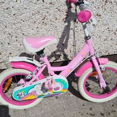 kids 14" unicorn verve bike
