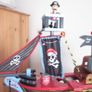Little Town Wooden Pirate Ship With Pirates Image 5
