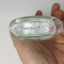 337 - Set of 2 Vintage Clear Glass Collectible Decorative Flask Bottles Image 7
