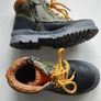 Next Kids Utility Khaki/Black Hiking Boots Size 12 Image 2