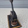 antique cast iron desktop embossing press Image 7