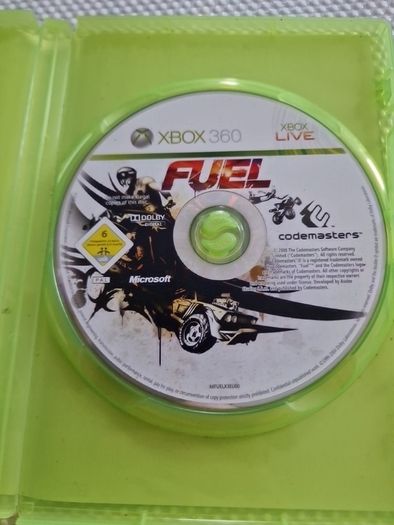 Fuel Xbox360 Games Original