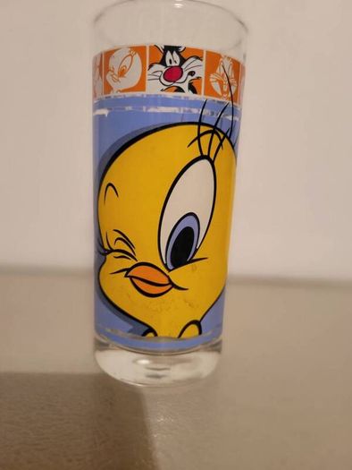 tweety pie glass