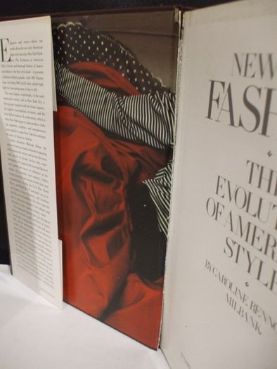 SALE!  NEW YORK FASHION The Evolution of American Style by Caroline Rennolds Milbank