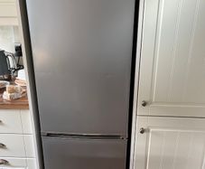 Nordmende fridge freezer - silver