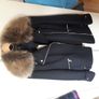 Karen Millen - WOOL Aviator Jacket - Navy - True UK 8 - BNWT RRP 260 Image 6