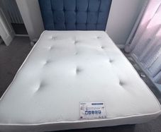 kingsize bed and mattress