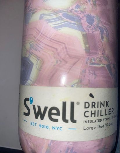 drink cooler Swell Stainless Steel Chiller Cans and Slim Bottles Triple-Layered Vacuum-Insulated