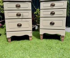 Vintage Bedside Lockers