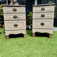 Vintage Bedside Lockers