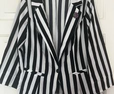 Beetlejuice Jacket and badge