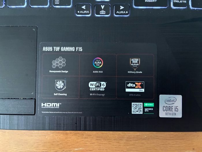 ASUS TUF FX506LI Full HD 144Hz 15.6" Gaming Laptop (Intel i5-10300H, Nvidia GeForce GTX 1650Ti, 8GB RAM, 512GB SSD, 4-Zone RGB Keyboard, Windows 10)